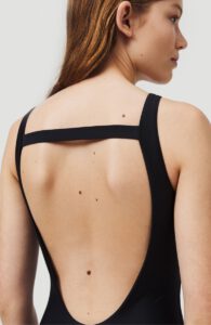Oneill black zwart badpak met band op de rug