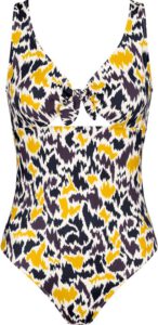 Sloggi Fancy Guppi geel/zwart print badpak