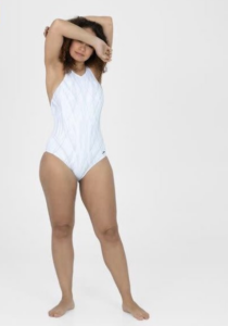 Speedo White Opal glow wit badpak